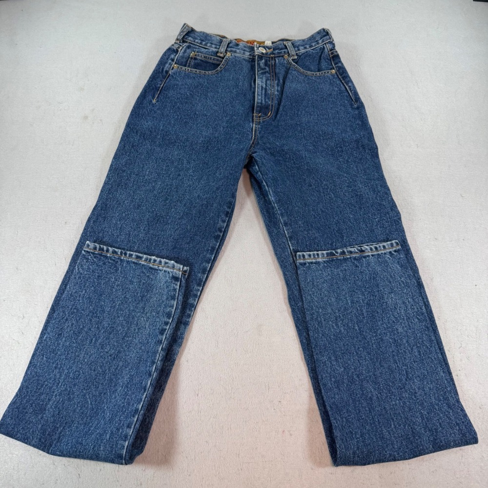 Vintage Lawman Western High Rise Straight Leg Jeans Womens 9 26x35‎ USA